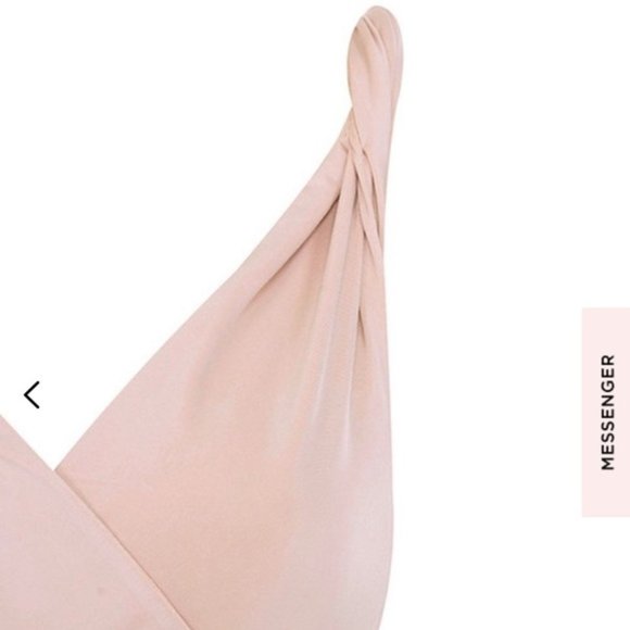 House Of CB, ' Dominique Nude Maxi Dress, Size L - Picture 2 of 5